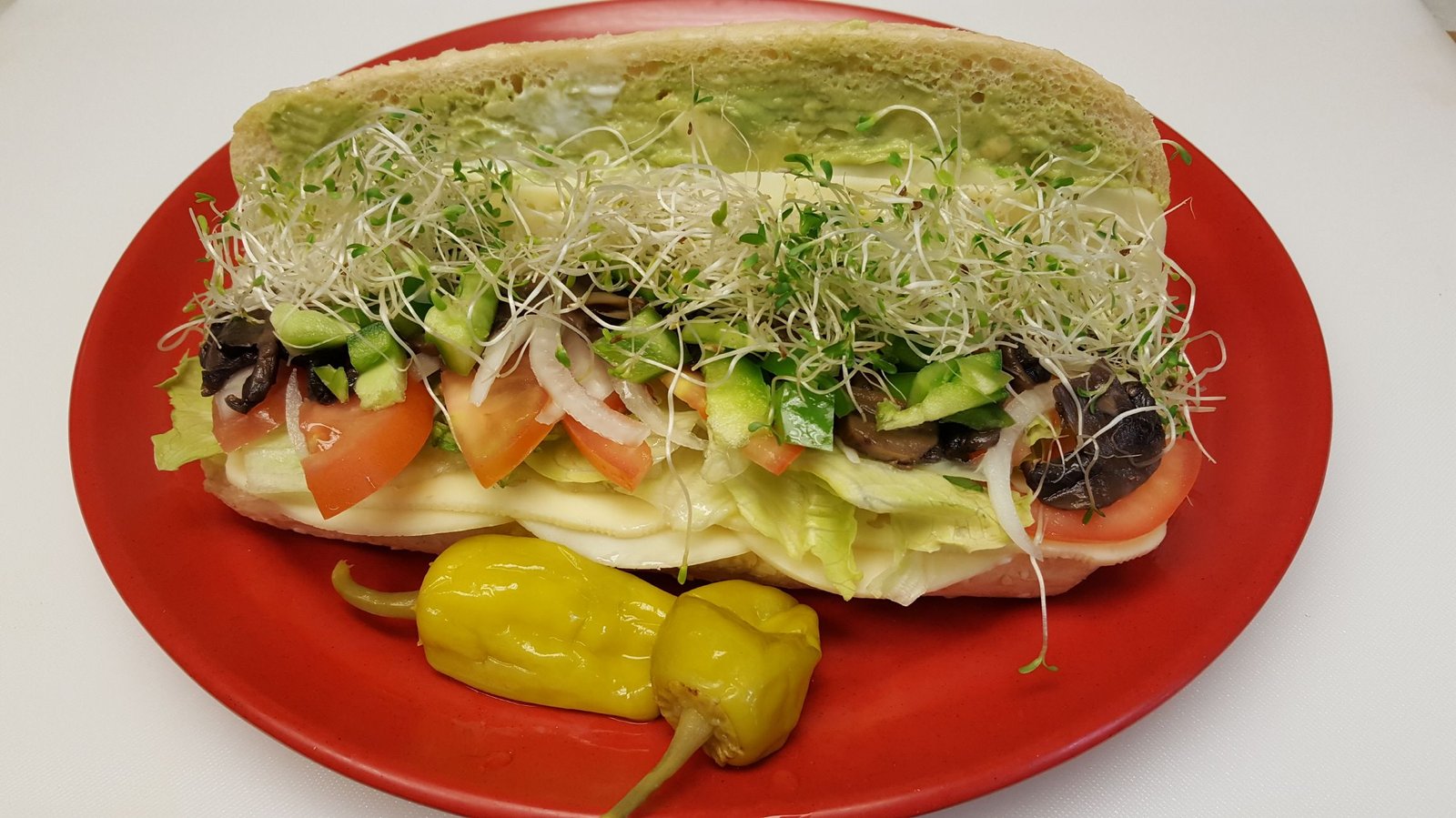Fresh, Vibrant, and Packed with Flavor: The Ultimate Vegetarian Sandwich (#8)